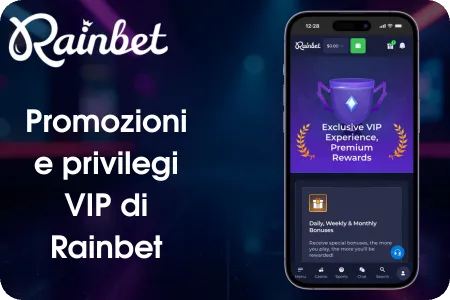 Promozioni e privilegi VIP di Rainbet